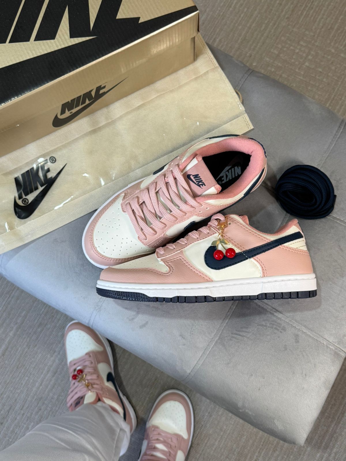 Tênis Nike Dunk Low Cereja