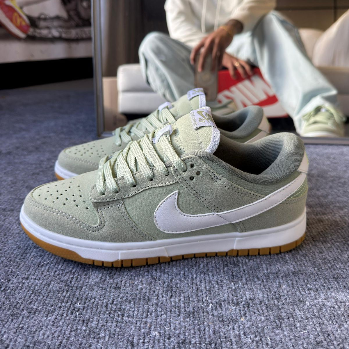 Tênis Nike Dunk Low – Linha Luxo em Couro