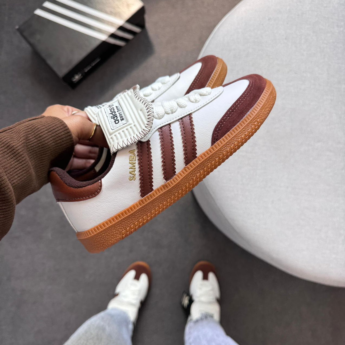 Tênis Adidas Samba x Wales Bonner