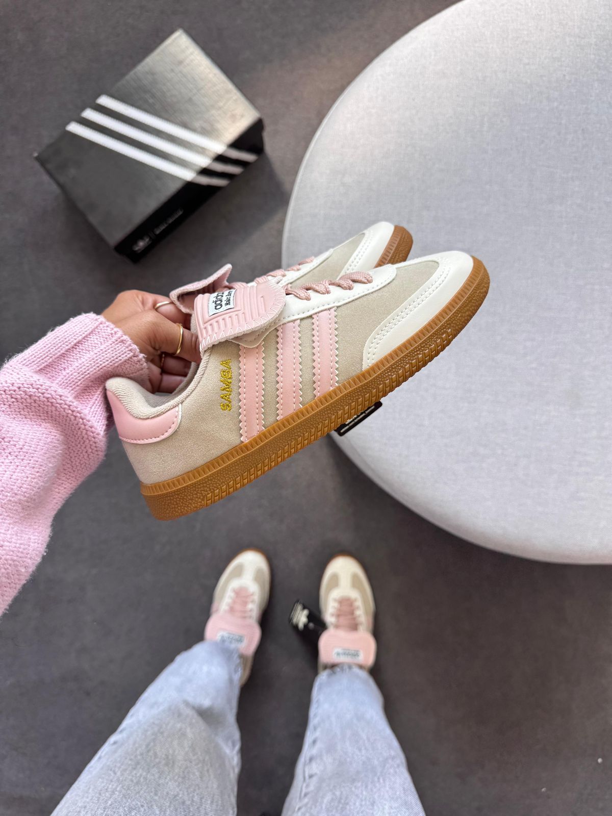 Tênis Adidas Samba x Wales Bonner