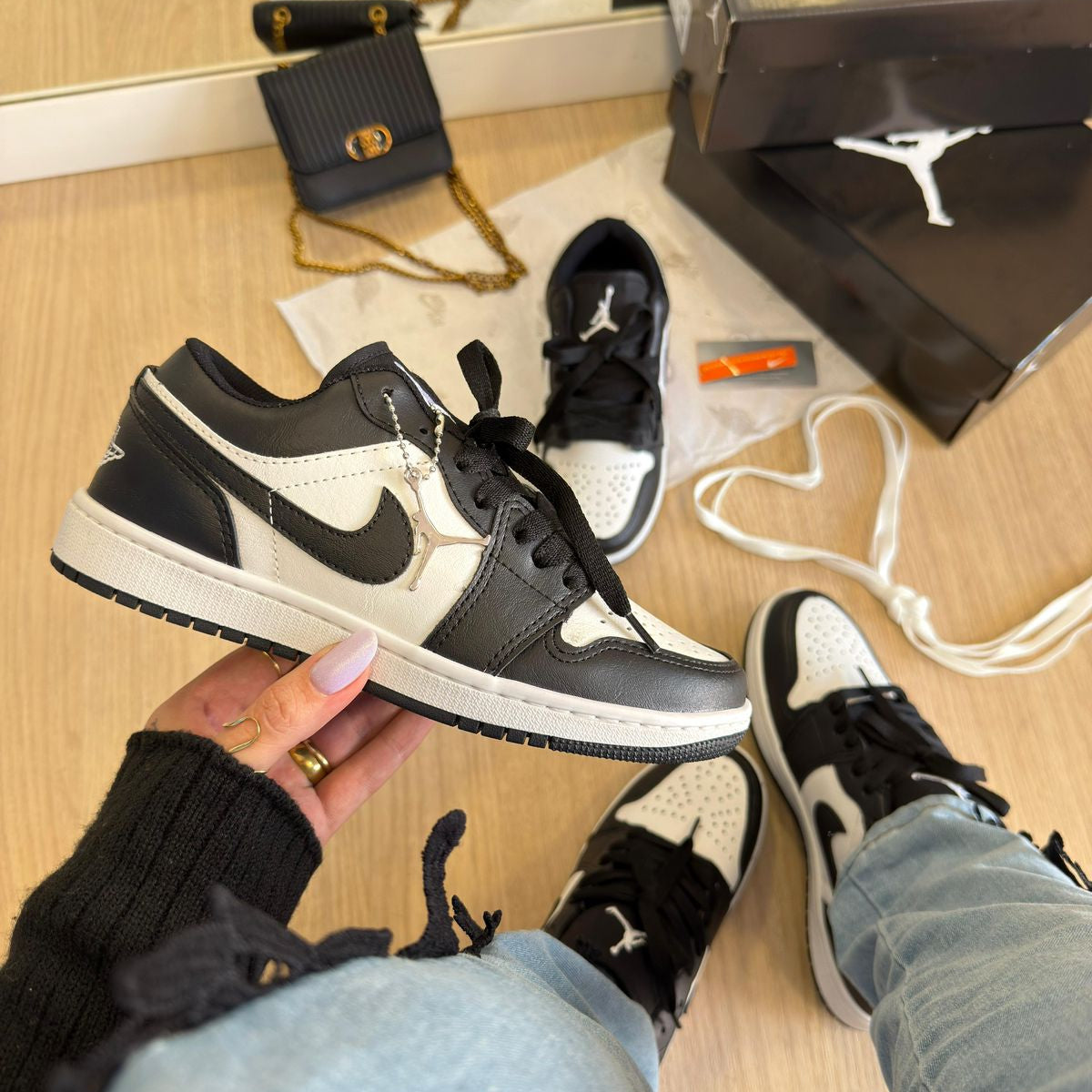 Tênis Nike Air Jordan Panda