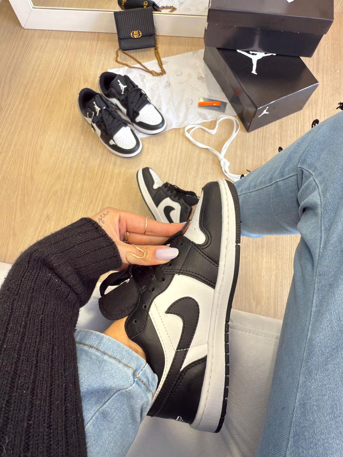 Tênis Nike Air Jordan Panda