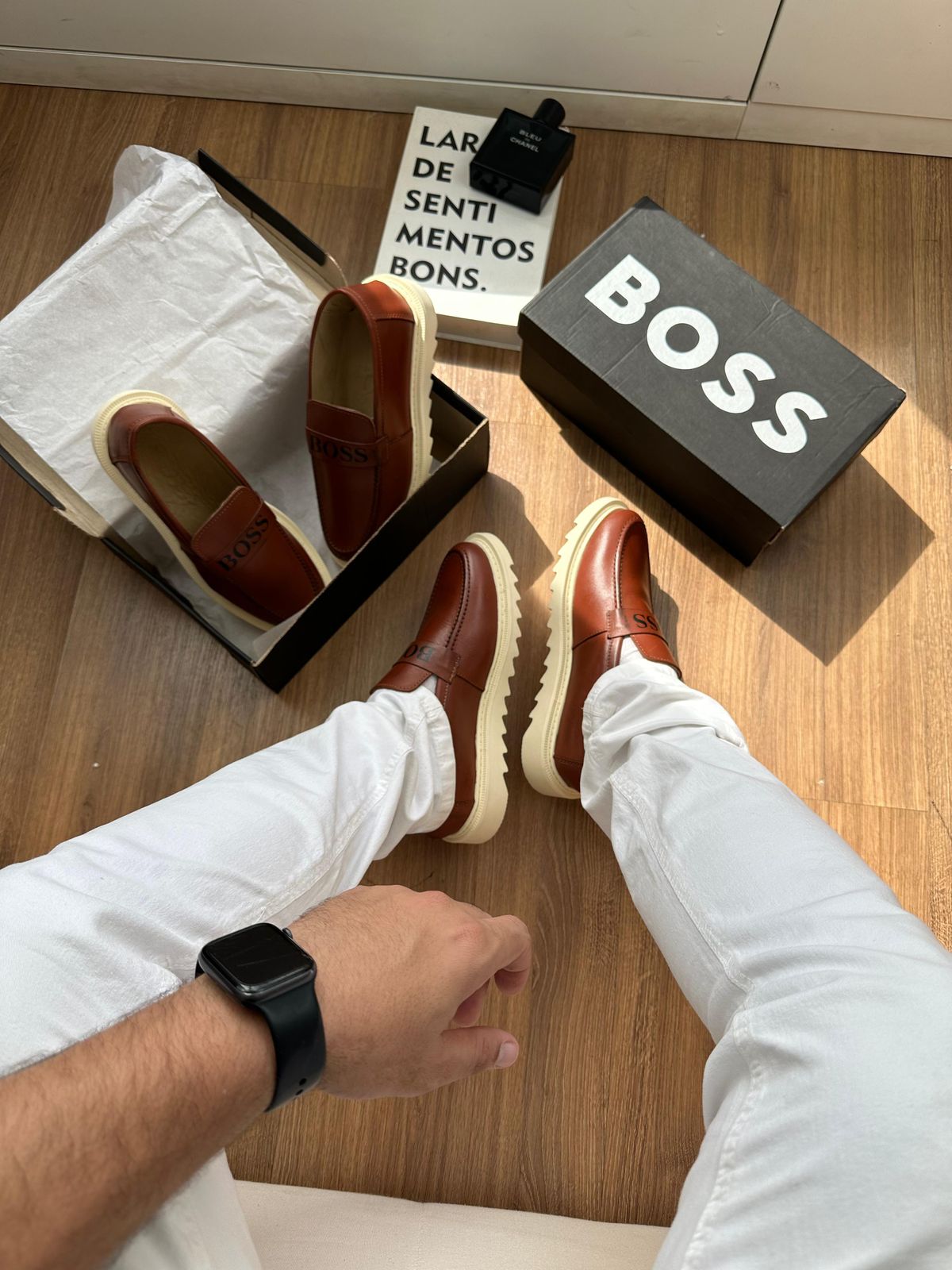 Tênis Hugo Boss – Couro Legítimo