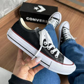 Tênis All Star Preto Lona – Baixo | Prime