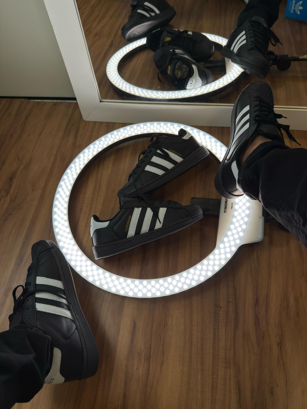 Tênis Adidas Superstar “Cabeção” Preto