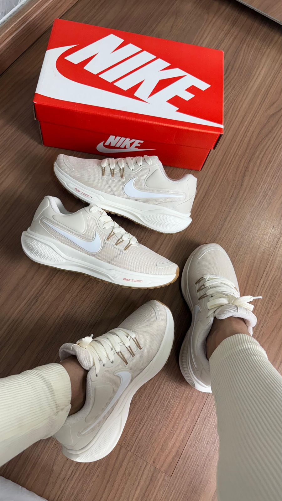 Tênis Nike Revolution – Bege