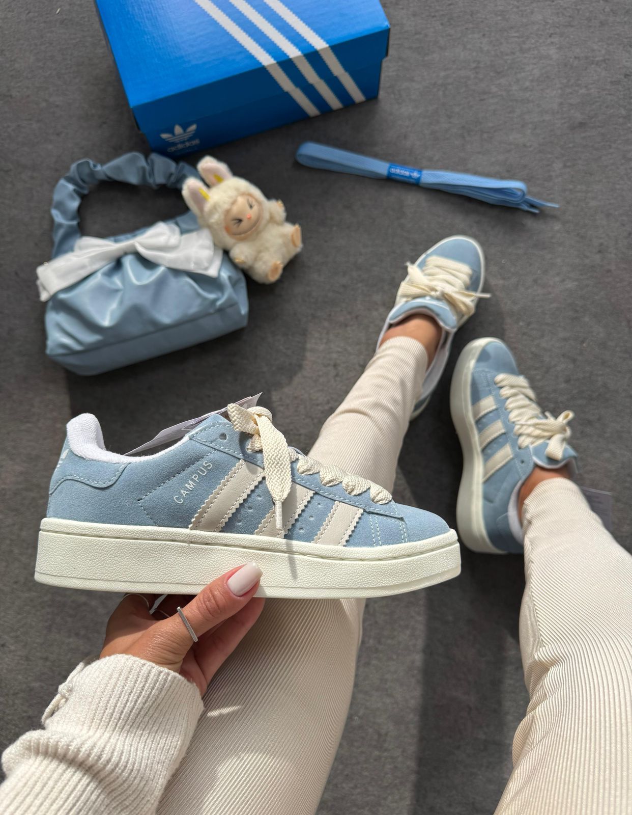 Tênis Adidas Campus 00s - Azul BB