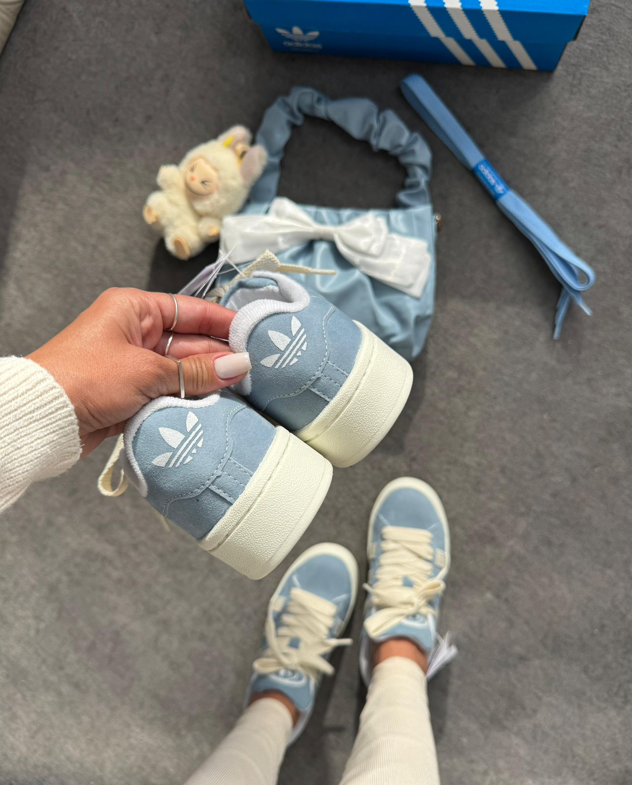 Tênis Adidas Campus 00s - Azul BB