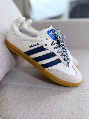 Tênis Adidas Samba Parcial Couro
