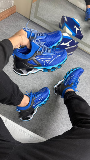 MIZUNO PRO 14 - ROYAL/ PRETO